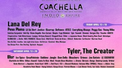 Lana del Rey y Doja Cat encabezan un Festival de Coachella 2024 que contará con Peso Pluma, Bizarrap y el regreso de No Doubt