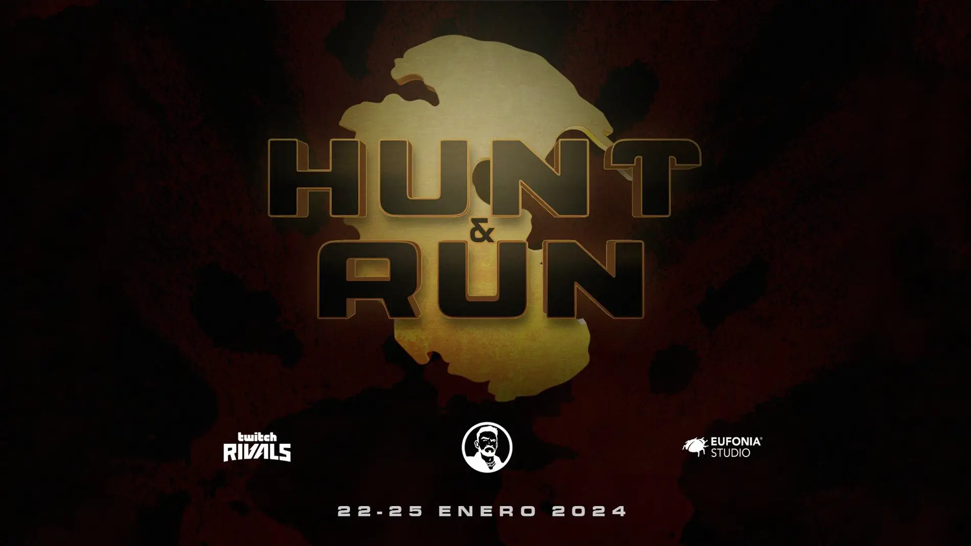 Cartel de Hunt &amp; Run, el Twitch Rivals de IlloJuan.