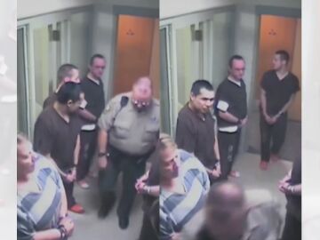 V&iacute;deo viral de la fuga de un preso en Estados Unidos.