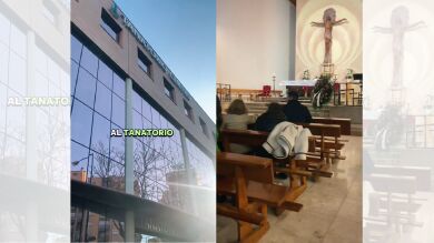 Va a un entierro y decide grabarlo para TikTok: el vlog más surrealista de Internet