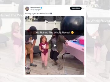 Tuit viral sobre el gender reveal arruinado de esta pareja.