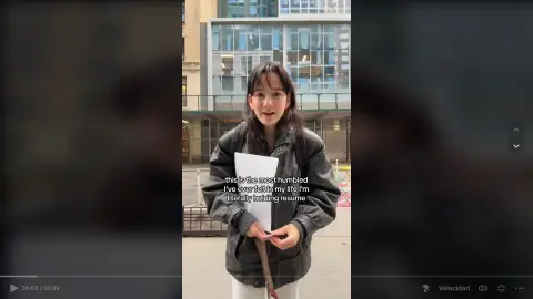 Tiktok chicha sin trabajo Tiktok chica sin trabajo que busca empleo