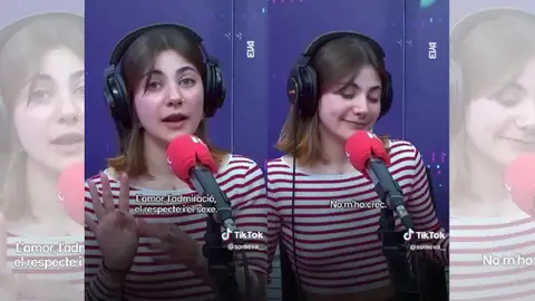 La tiktoker Berta Aroca. La tiktoker Berta Aroca.