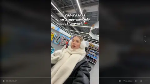 TikTok enseñando supermercado de Bielorrusia TikTok enseñando supermercado de Bielorrusia