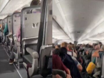 V&iacute;deo viral de las turbulencias que sufre un avi&oacute;n.