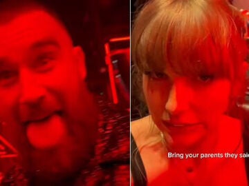 Taylor Swift pública su primer vídeo con Travis Kelce en TikTok