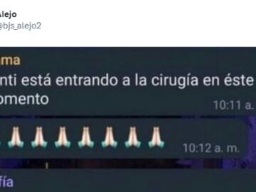 Tuit viral en el que comparte una divertida conversaci&oacute;n familiar.