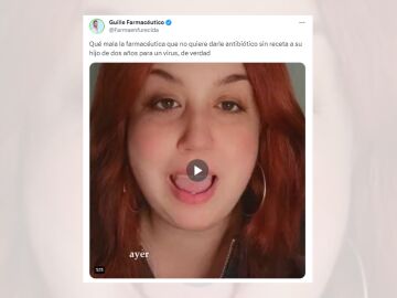 Tuit viral sobre la madre que quer&iacute;a dar antibi&oacute;ticos a su hijo sin receta.