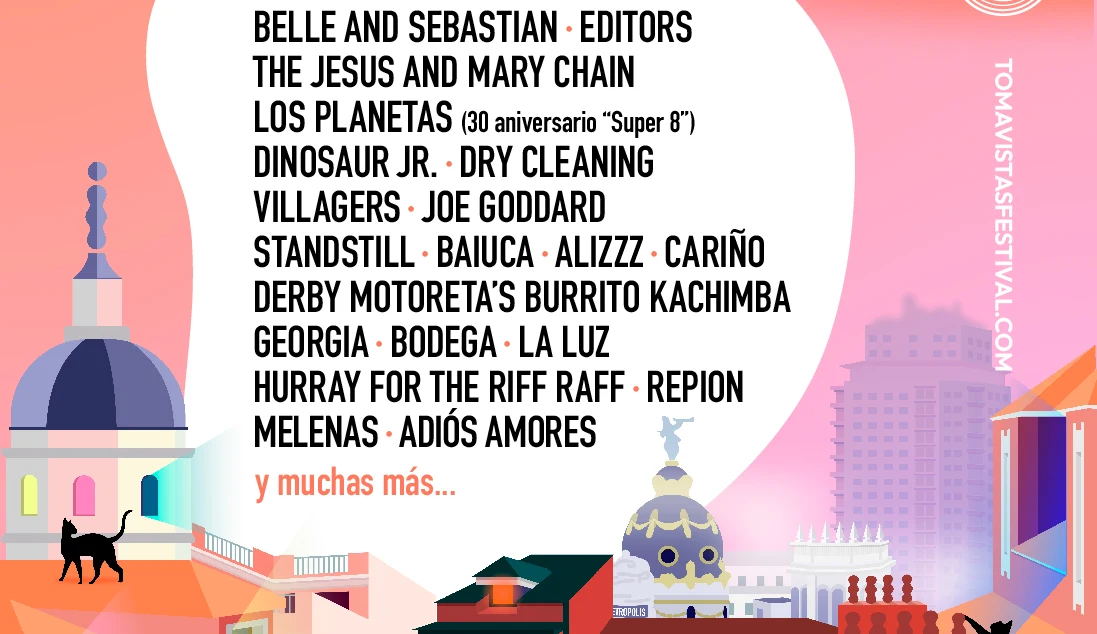 Cartel del festival Tomavistas 2024