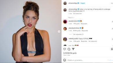 Así celebró Olivia Rodrigo su 21 cumpleaños: 