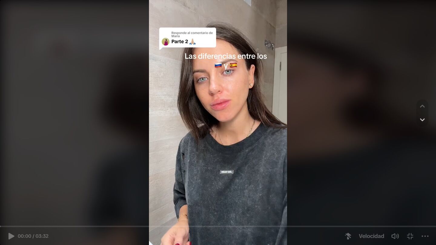 Tiktok diferencias Rusia y Espa&ntilde;a
