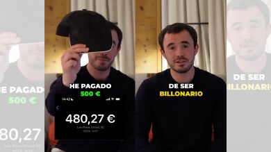 Paga 500 euros por una gorra de cinco euros porque asegura que le acerca a su objetivo de ser billonario