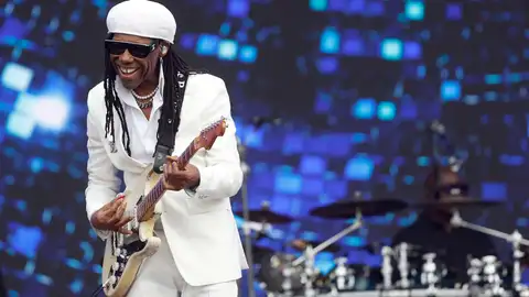 Foto de archivo del estadounidense Nile Rodgers y CHIC Foto de archivo del estadounidense Nile Rodgers y CHIC