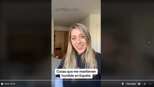 La tiktoker uruguaya @emi_grando arrasa al contar por qué todos la llamaban Mari en España