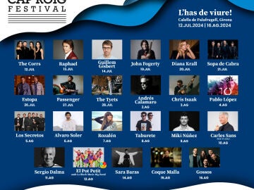 Cartel del Cap Roig Festival 2024