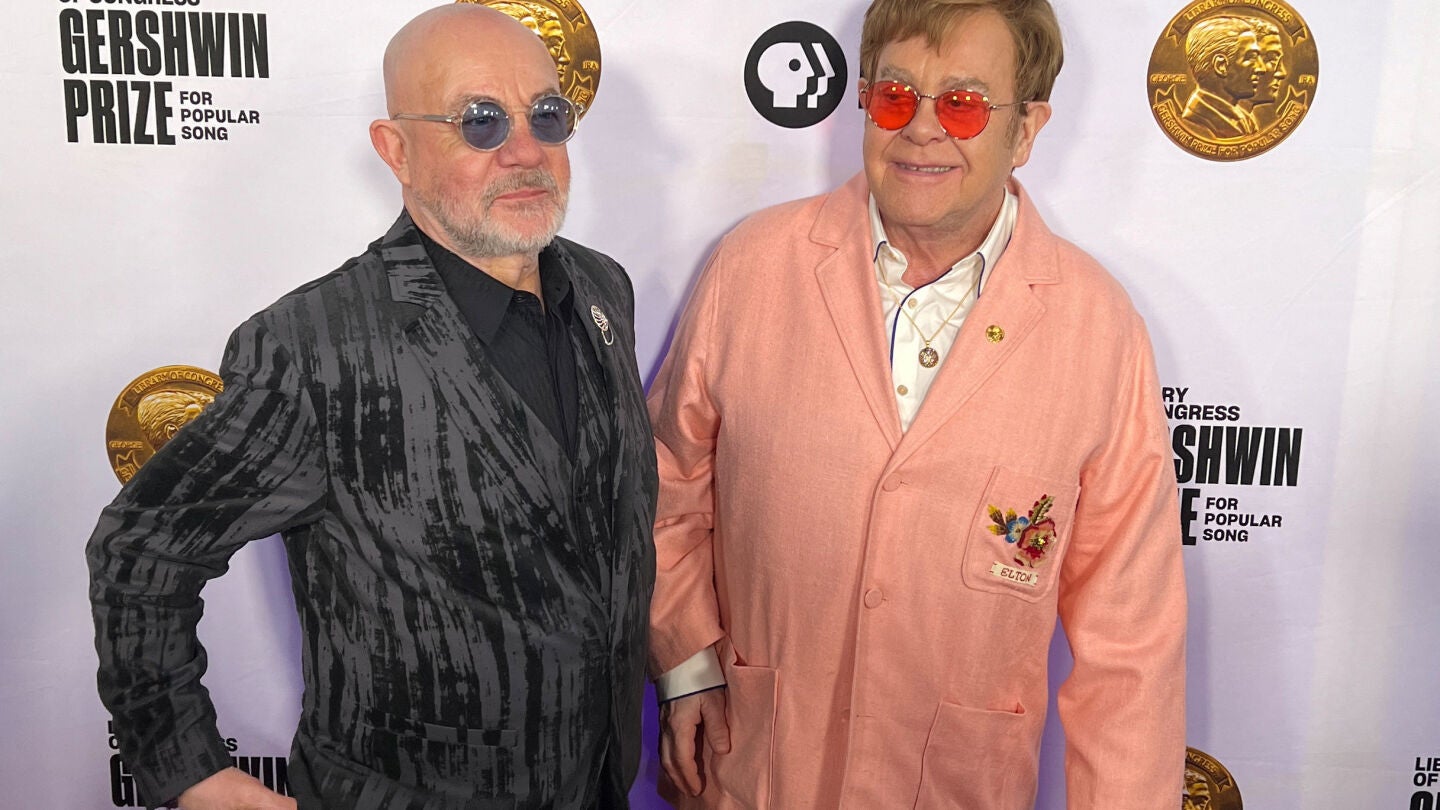 Bernie Taupin y Elton John