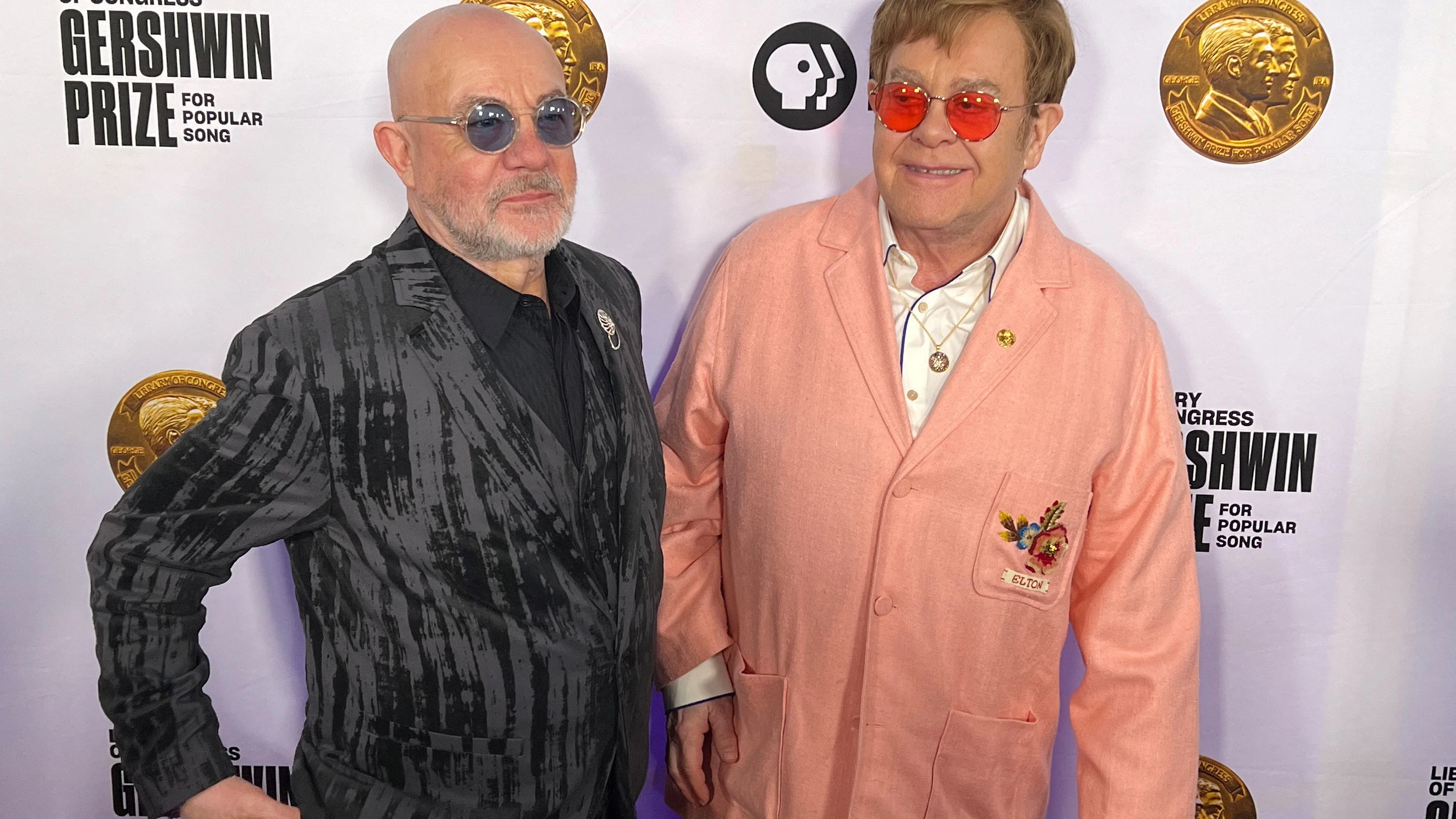 Bernie Taupin y Elton John Bernie Taupin y Elton John