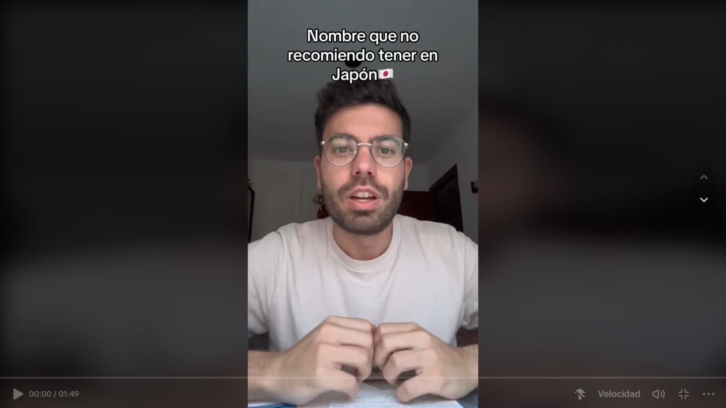 Tiktok no viajes a Jap&oacute;n si te llamas Alejandro