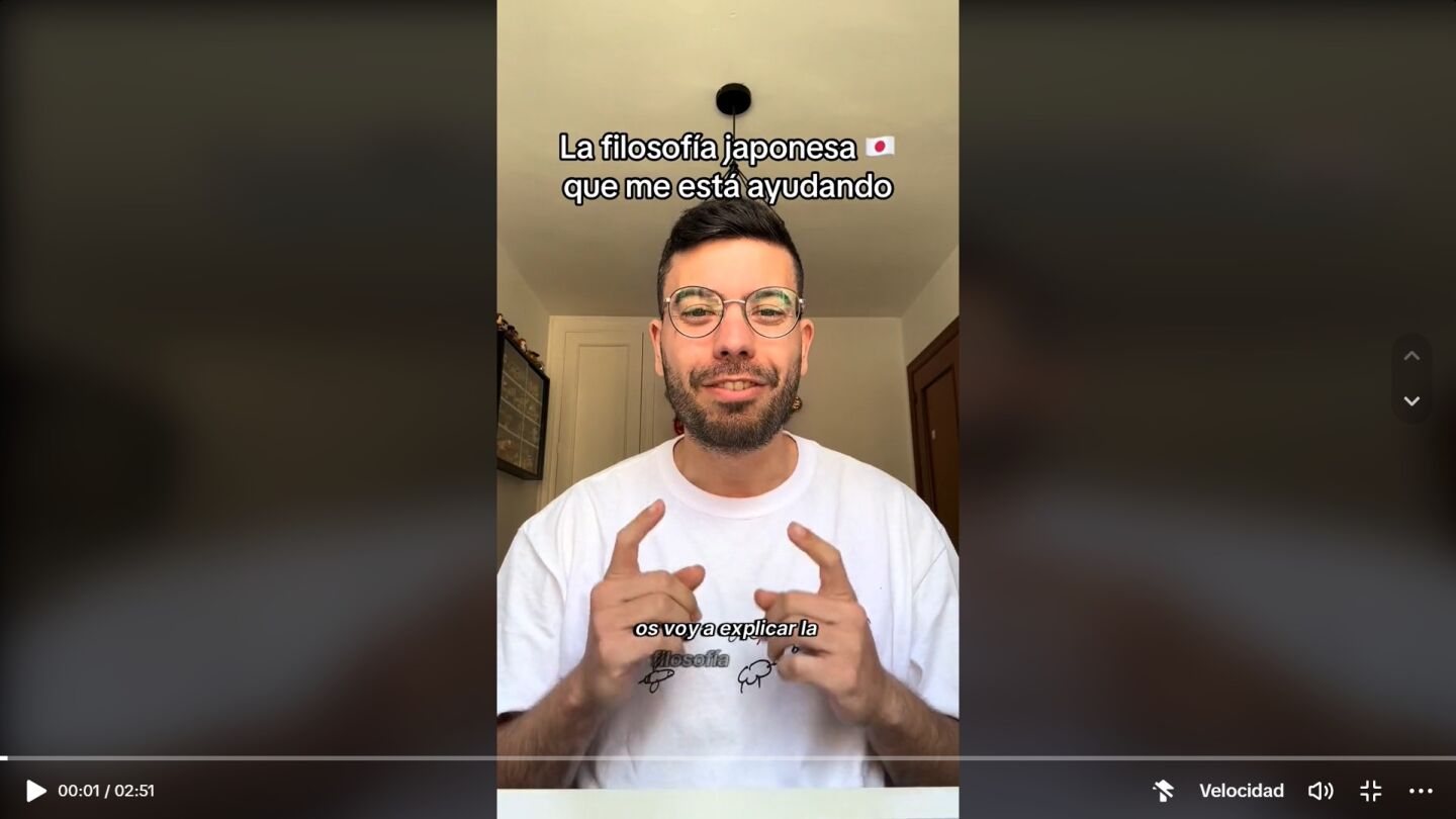 Tiktok filosof&iacute;a japonesa Wabi Sabi