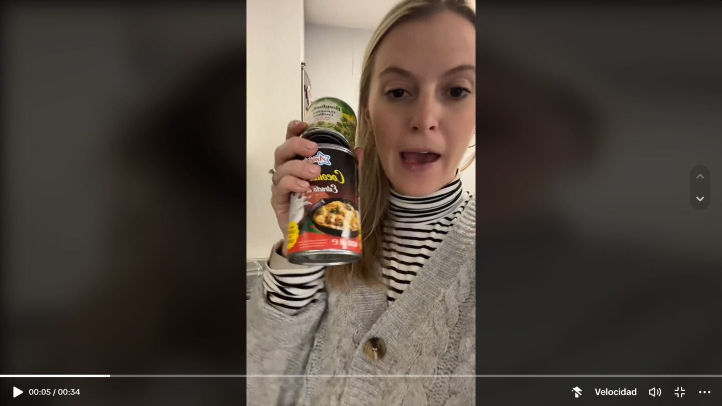 Tiktok americana sobre abrir latas