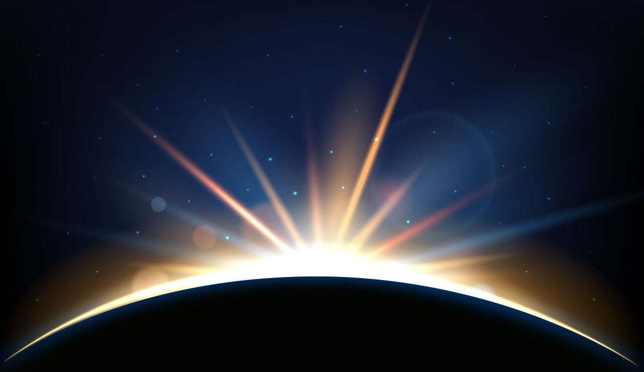 Representación de un eclipse