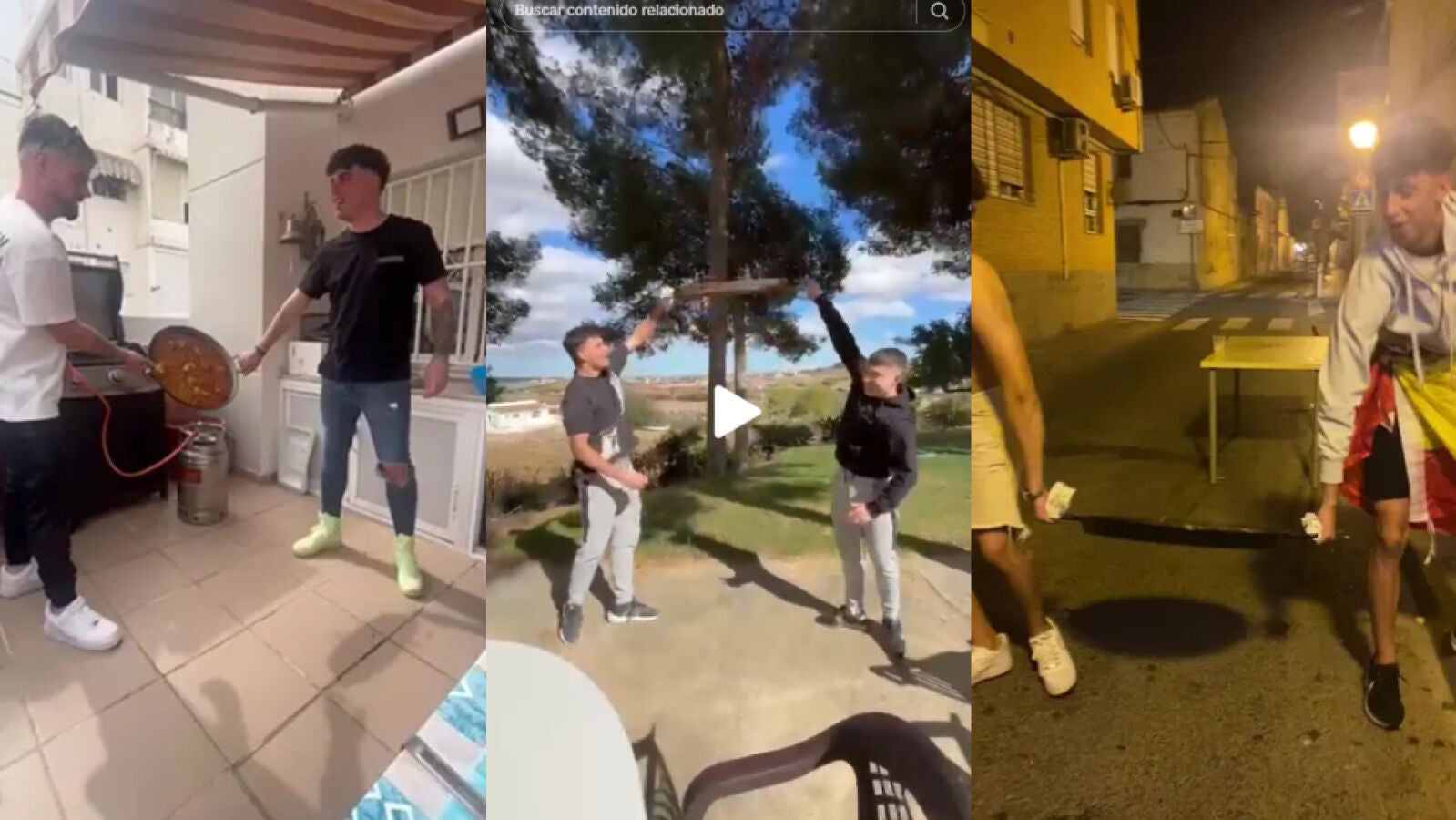 La absurda moda de darle la vuelta a paellas que arrasa en TikTok