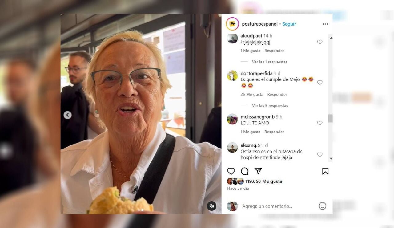 Video Loli comiendo tapas