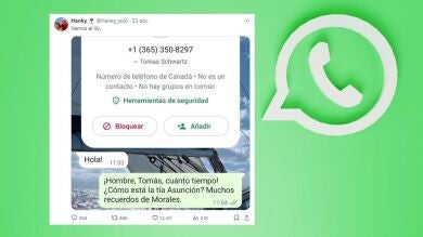 Intentan estafar por WhatsApp a uno de los mejores tuiteros de humor y les sale mal