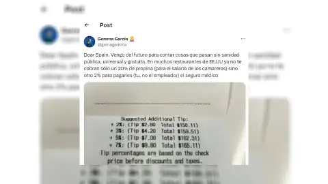 Tuit sanidad pública en Estados Unidos Tuit sanidad pública en Estados Unidos