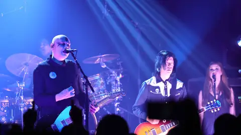 The Smashing Pumpkins en un concierto The Smashing Pumpkins en un concierto
