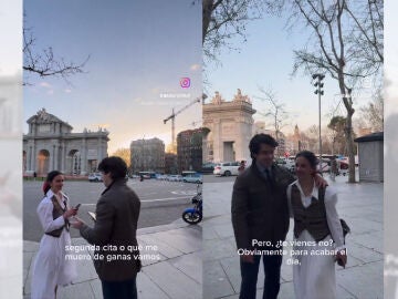 Alberto y Mar&iacute;a en su segunda cita