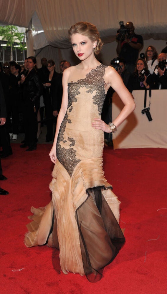 Taylor Swift en la MET Gala 2011