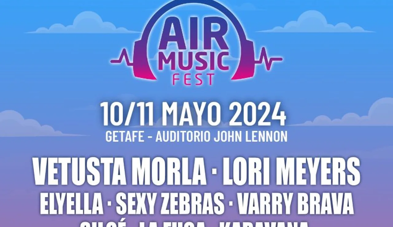 Cartel del Air Music Fest de Getafe