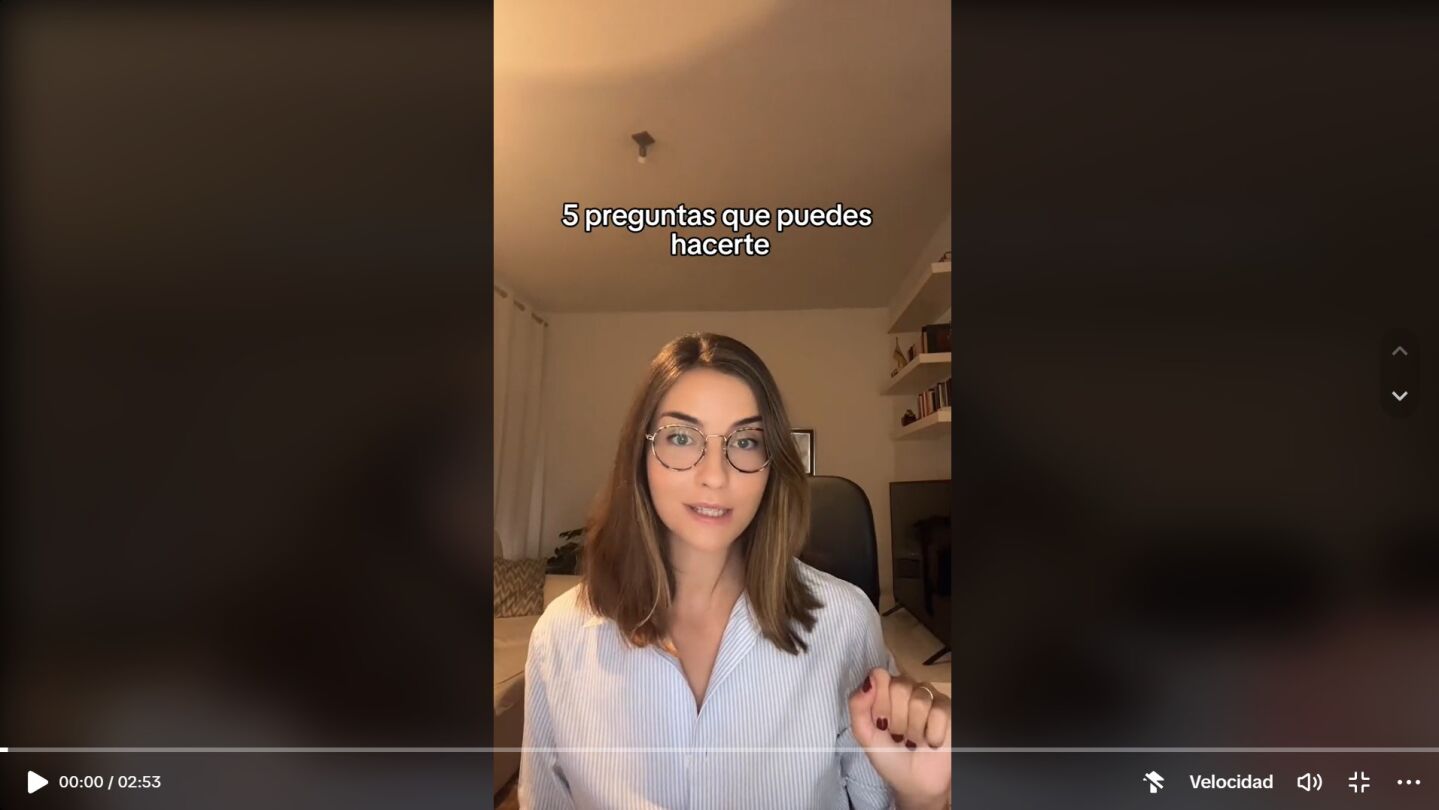 Tiktok 5 preguntas sobre tu relaci&oacute;n