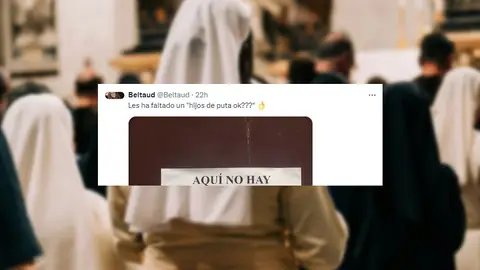 El genial cartel que han colgado unas monjas en la puerta de un convento El genial cartel que han colgado unas monjas en la puerta de un convento