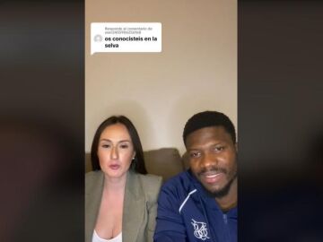 Le preguntan a una pareja de titokers si se conocieron en la selva