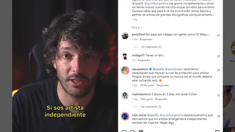 La increible historia del artista que descubrió que iba a lanzar tres discos en Spotify que no había grabado La increible historia del artista que descubrió que iba a lanzar tres discos en Spotify que no había grabado