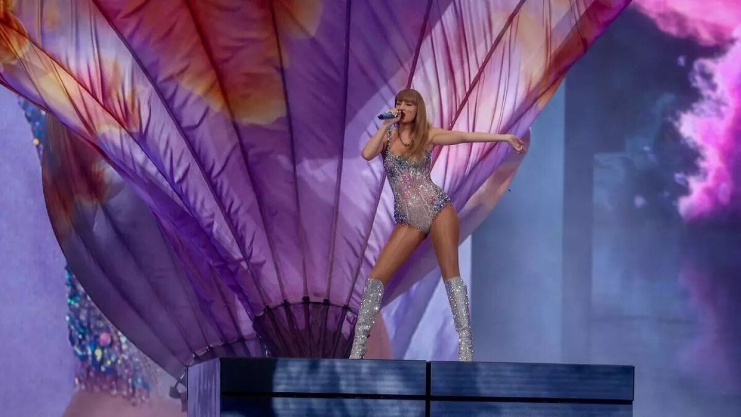 Imagen de Taylor Swift en Madrid