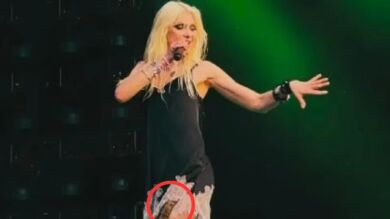 Taylor Momsen actualiza su estado de salud después de que un un murciélago le mordiera durante su concierto en Sevilla como telonera de AC/DC