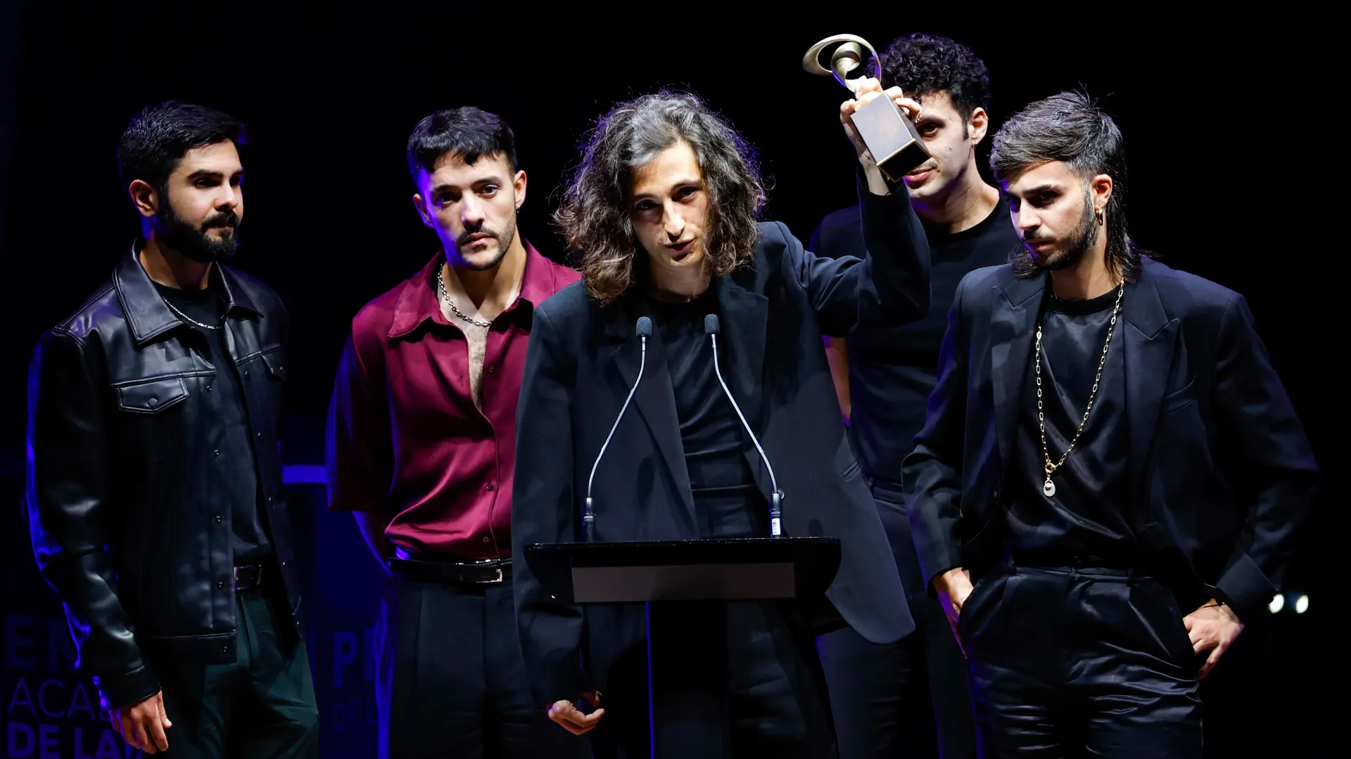 Arde Bogotá en los I Premios de la Academia de la Música de España Arde Bogotá en los I Premios de la Academia de la Música de España