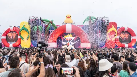 Escenario playa de I Love Reggaeton Escenario playa de I Love Reggaeton