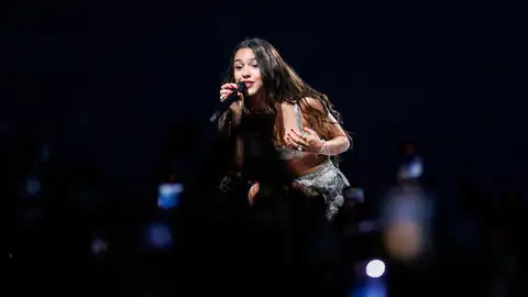 La cantante y actriz estadounidense Olivia Rodrigo en el Wizink Center La cantante y actriz estadounidense Olivia Rodrigo en el Wizink Center