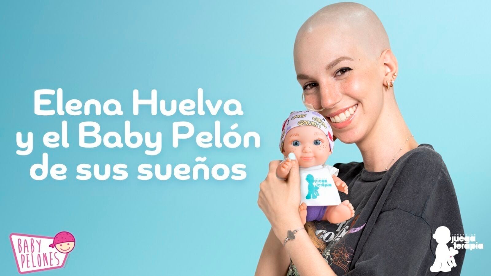 La venta del muñeco Baby Pelon de Elena Huelva recauda 100.000 euros más para seguir investigando el sarcoma de Ewing