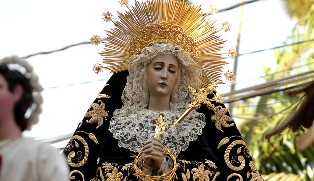 Imagen de la Virgen Mar&iacute;a.
