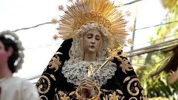 Imagen de la Virgen María. Imagen de la Virgen María.
