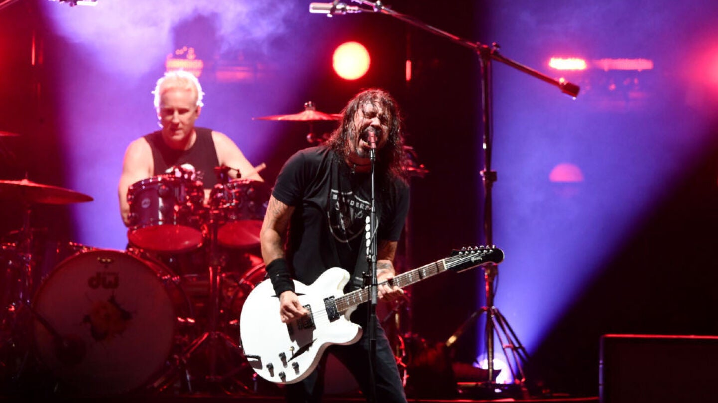 Dave Grohl durante un concierto en 2023