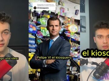 V&iacute;deo de TikTok de @paneque_2 en el que propone un apodo para Felipe VI