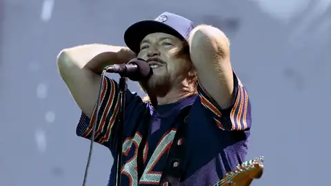 Eddie Vedder, cantante de Pearl Jam, en el Mad Cool 2024 Eddie Vedder, cantante de Pearl Jam, en el Mad Cool 2024