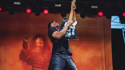 Tom Morello en el Mad Cool Tom Morello en el Mad Cool