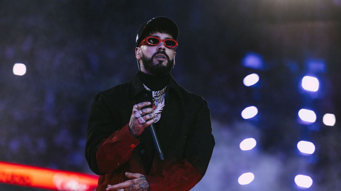 Anuel AA en la Velada del A&ntilde;o 4.